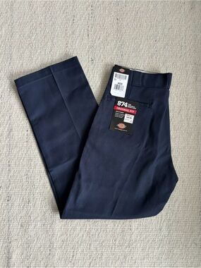 | Dickies | 874 Original Fit | Men's Work Pants Navy size 34 x 30